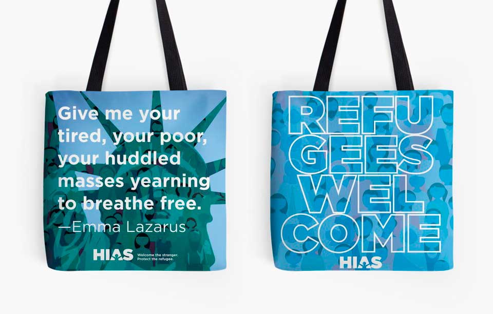 HIAS tote bags