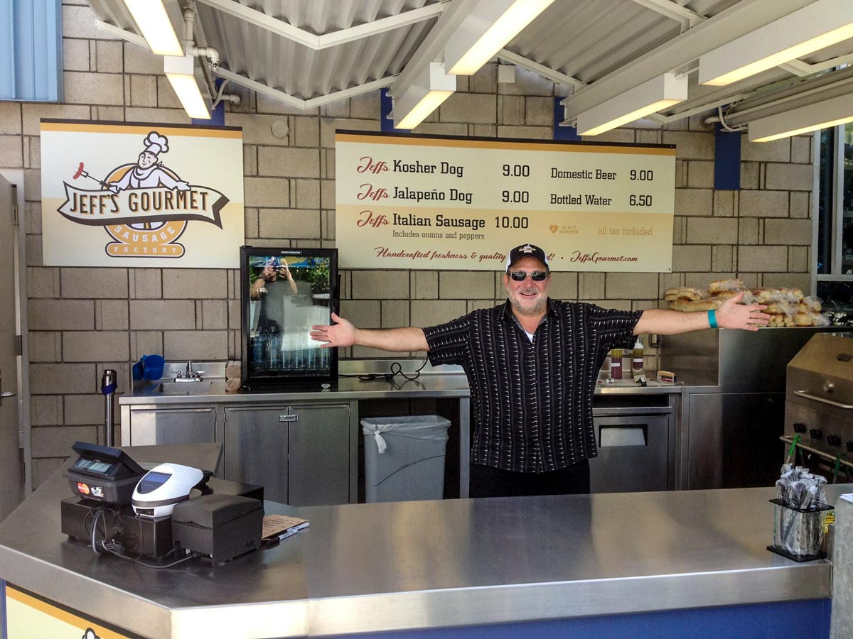 Jeff's Gourmet at Dodger Stadium