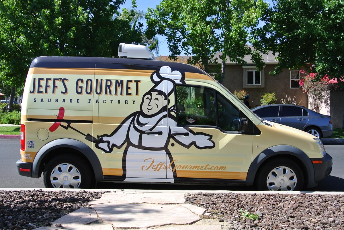 Jeff's Gourmet van