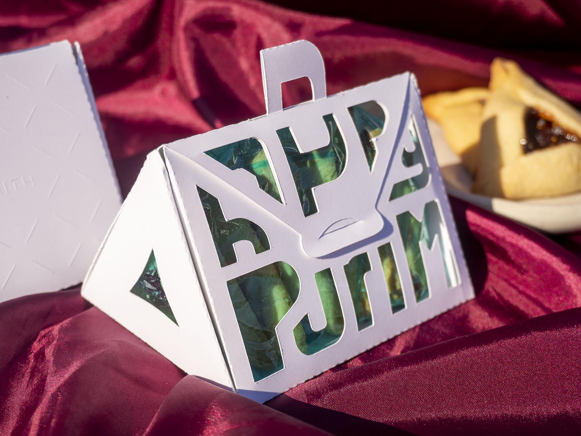 purim hamantaschen handbag boxes
