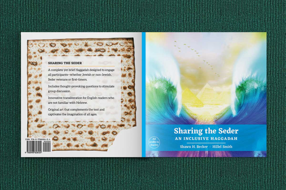 Sharing the Seder Passover haggadah