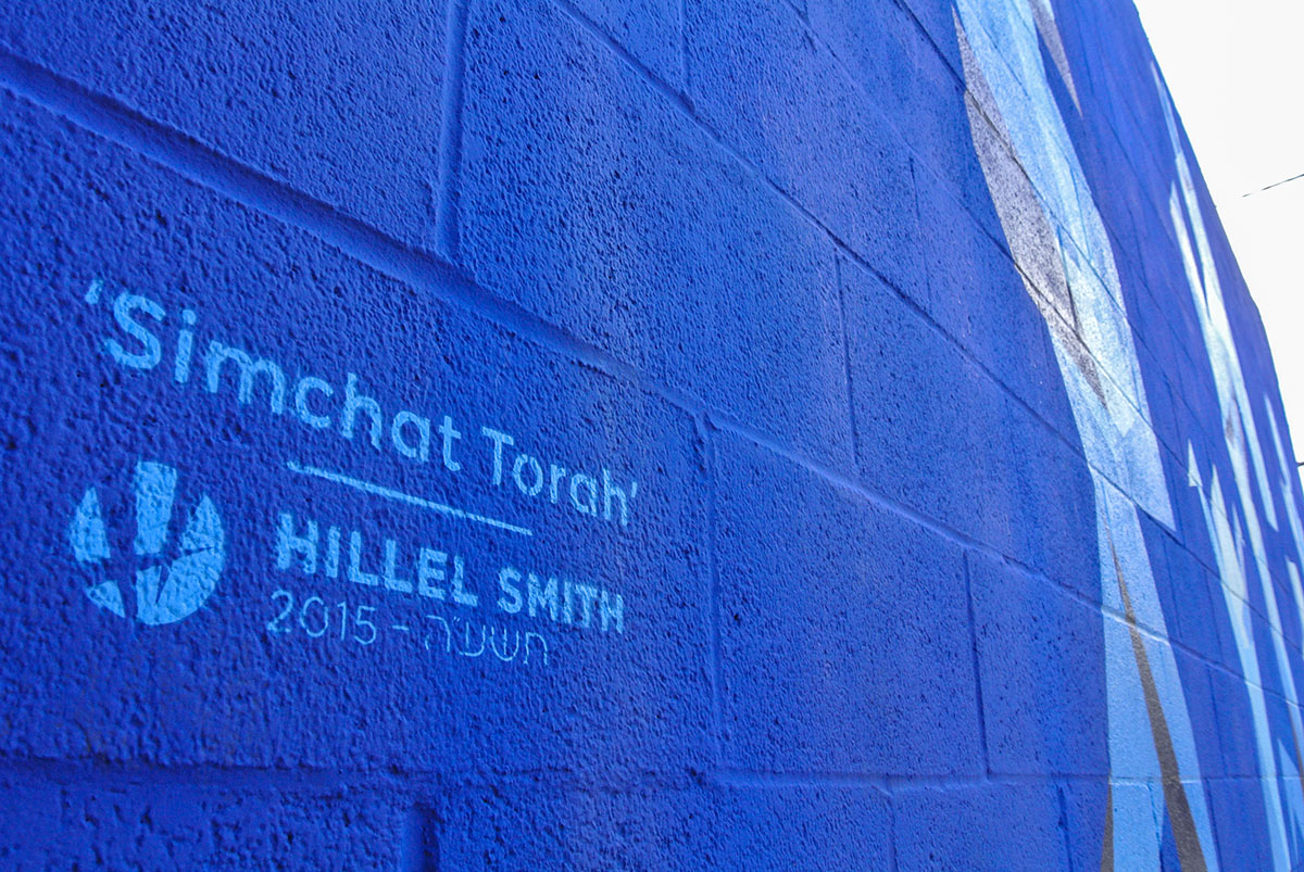 Simchat Torah mural